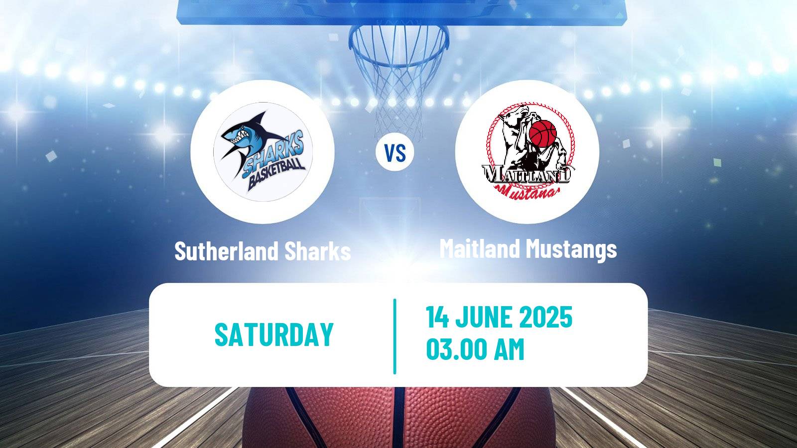 Basketball Australian NBL1 East Women Sutherland Sharks - Maitland Mustangs
