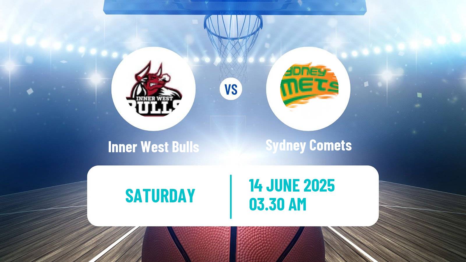 Basketball Australian NBL1 East Women Inner West Bulls - Sydney Comets
