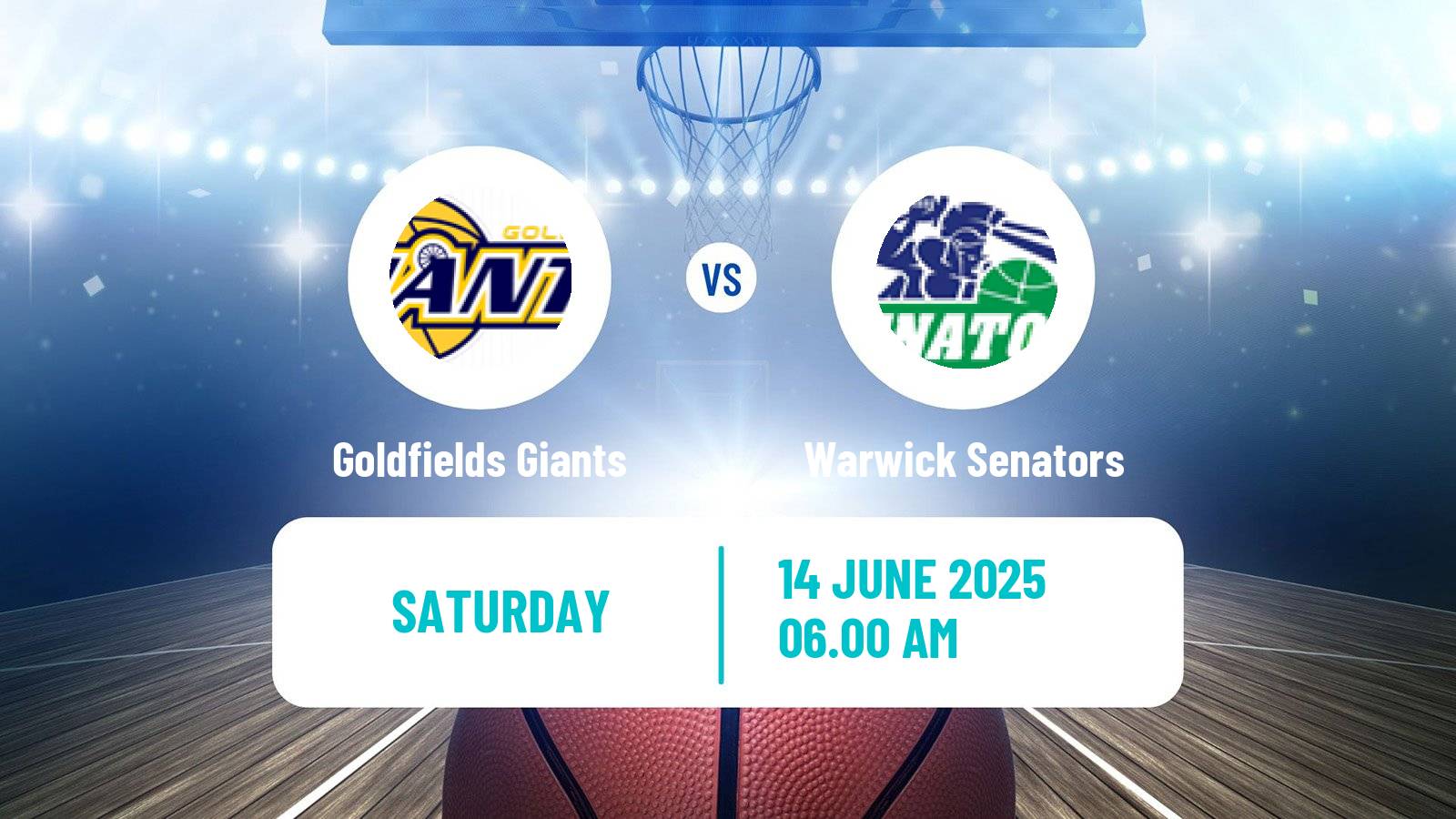 Basketball Australian NBL1 West Women Goldfields Giants - Warwick Senators