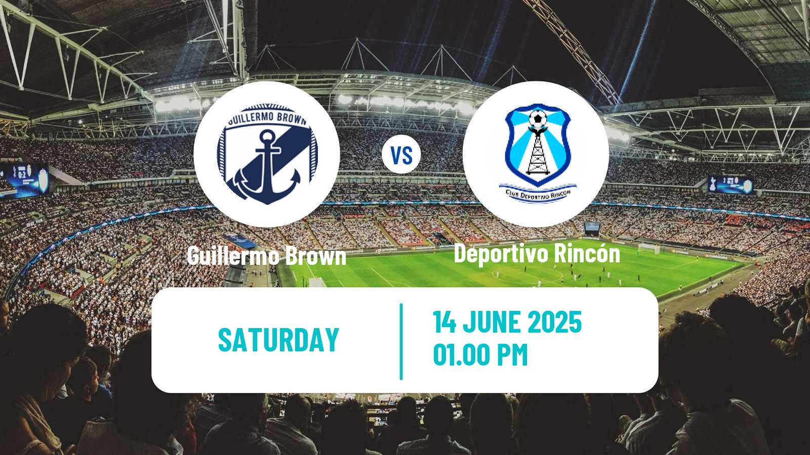 Soccer Argentinian Torneo Federal Guillermo Brown - Deportivo Rincón