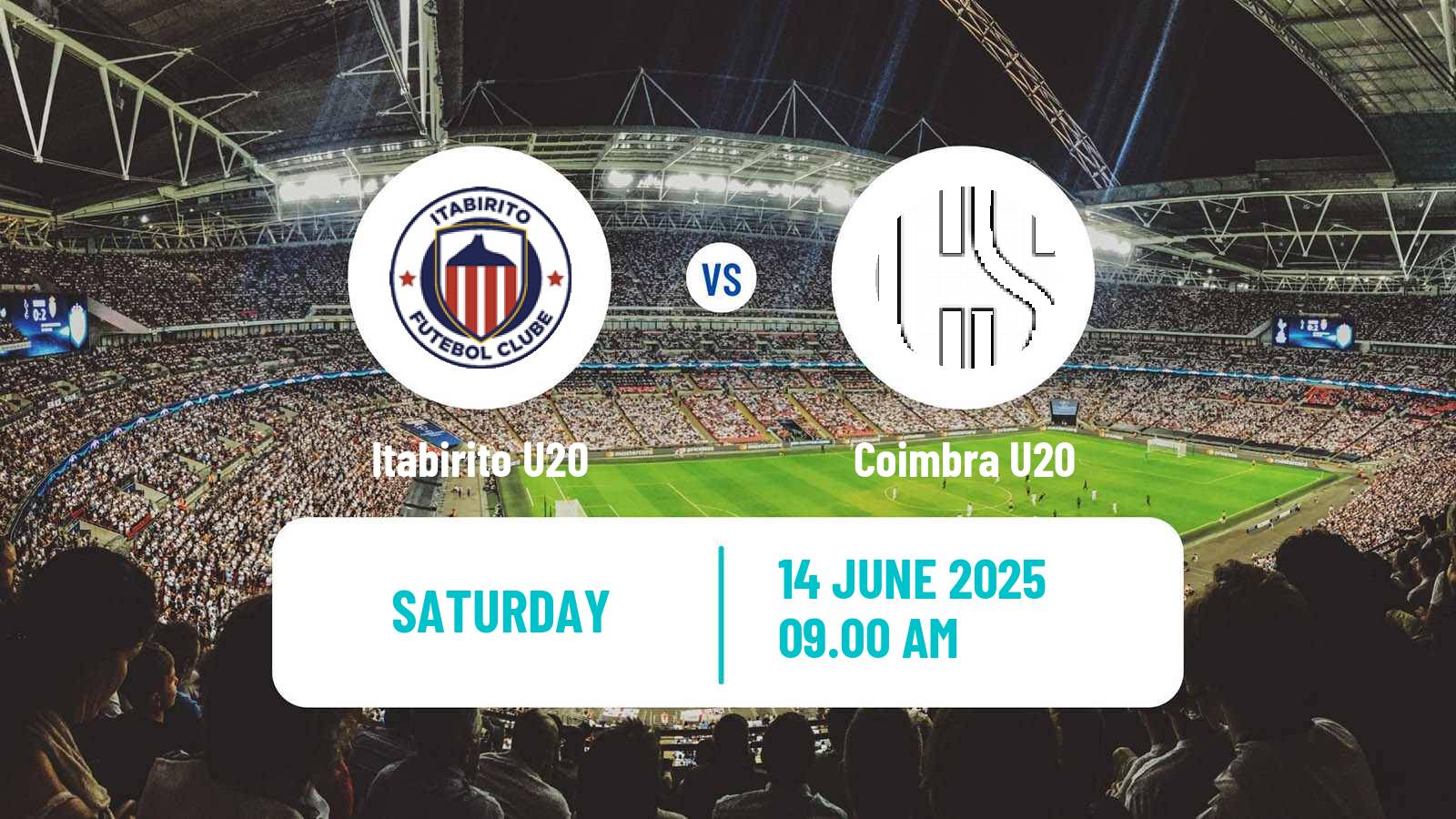 Soccer Brazilian Mineiro U20 Itabirito U20 - Coimbra U20