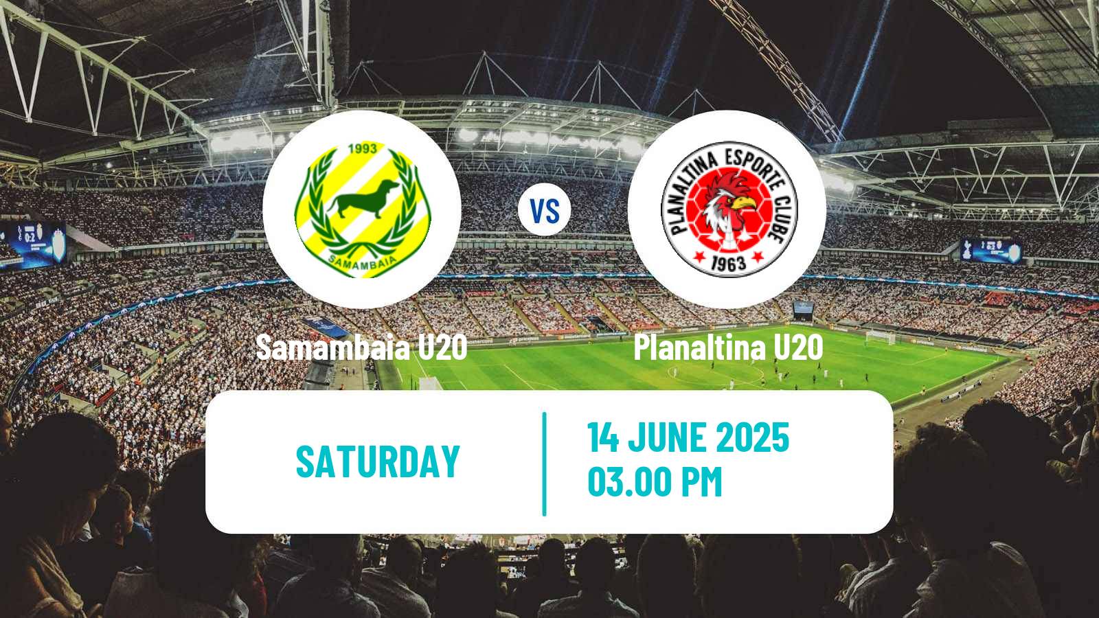 Soccer Brazilian Brasiliense U20 Samambaia U20 - Planaltina U20