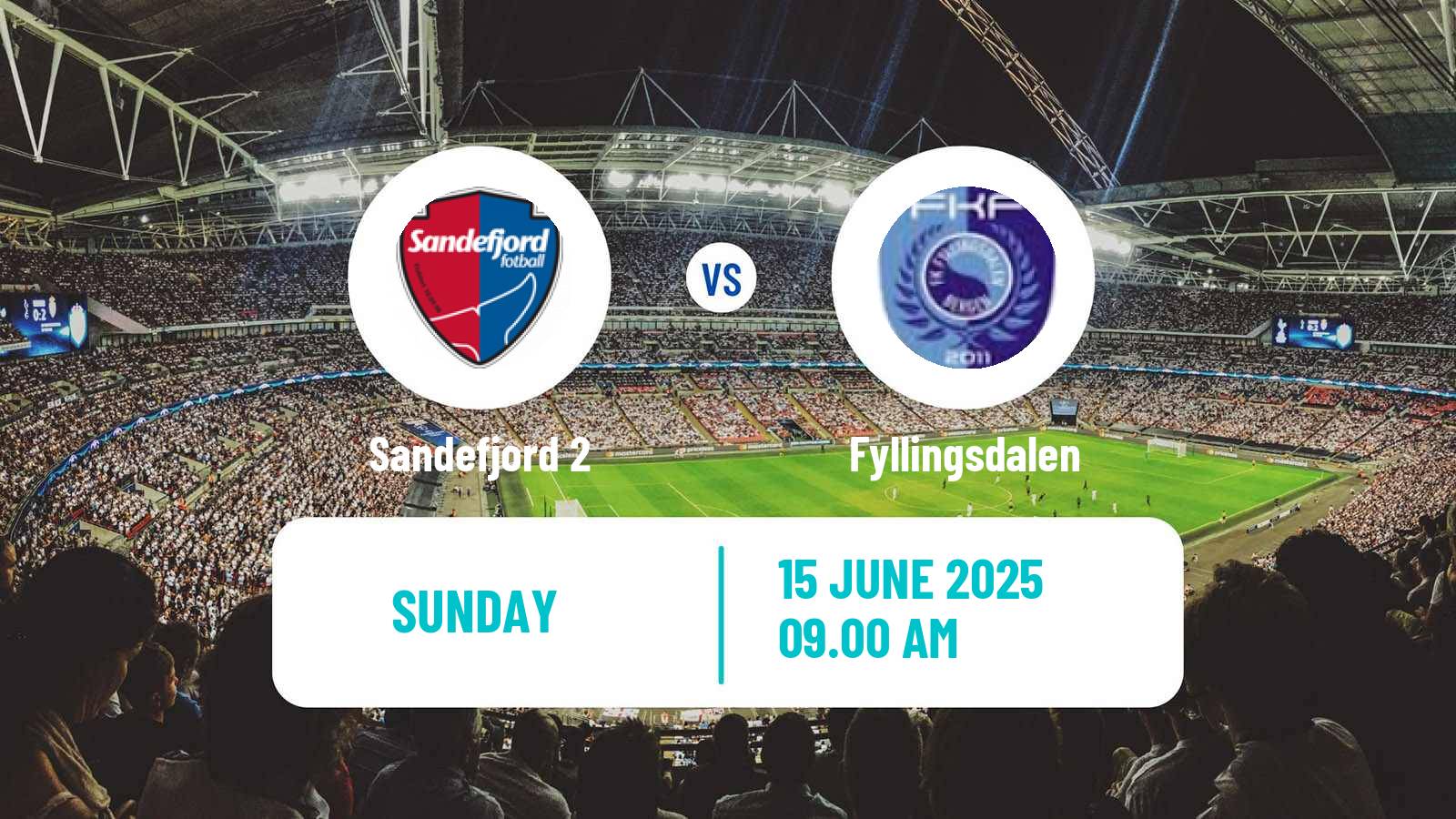 Soccer Norwegian Division 3 - Group 4 Sandefjord 2 - Fyllingsdalen