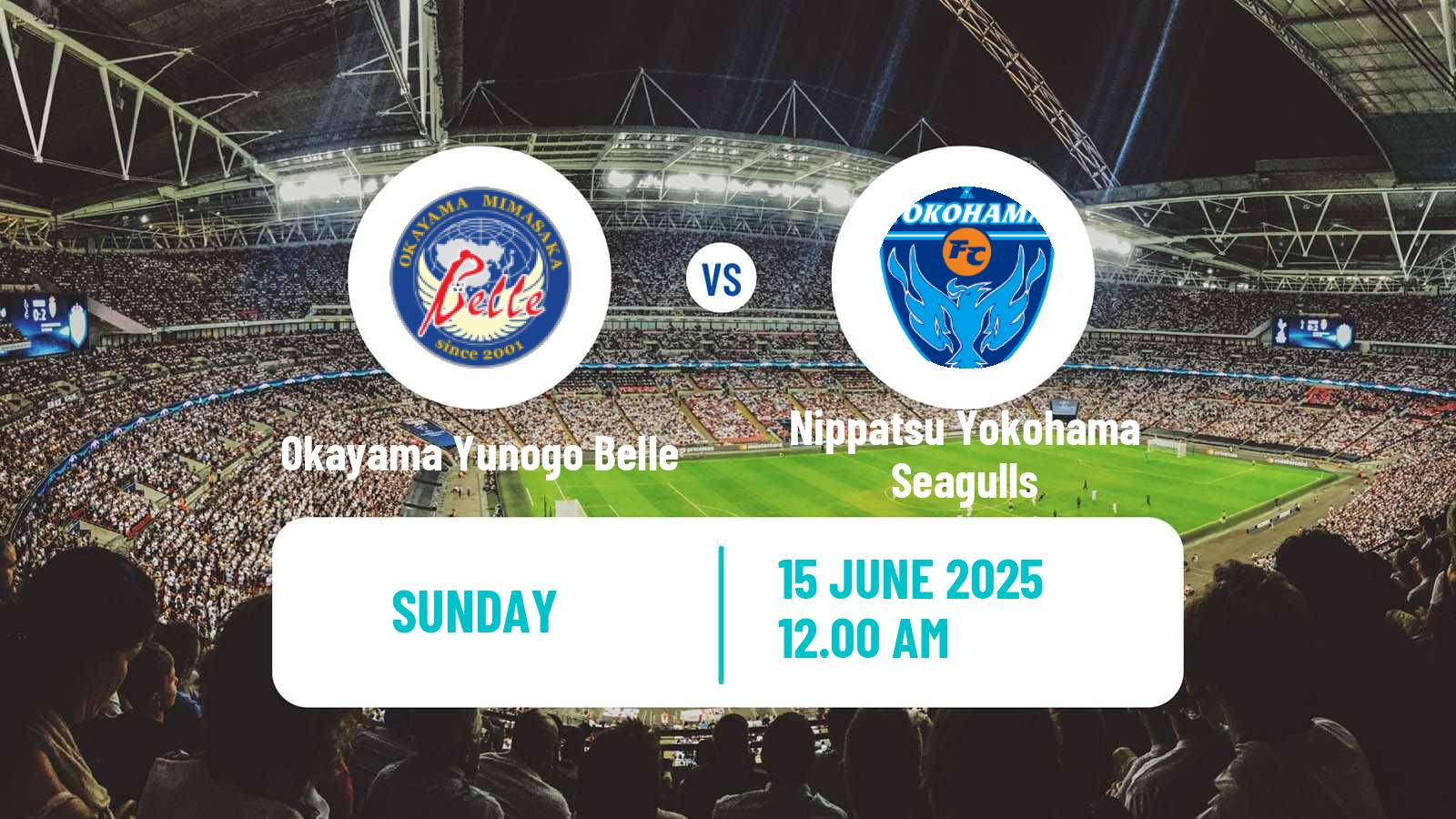 Football Japan Nadeshiko League Women Okayama Yunogo Belle - Nippatsu Yokohama Seagulls
