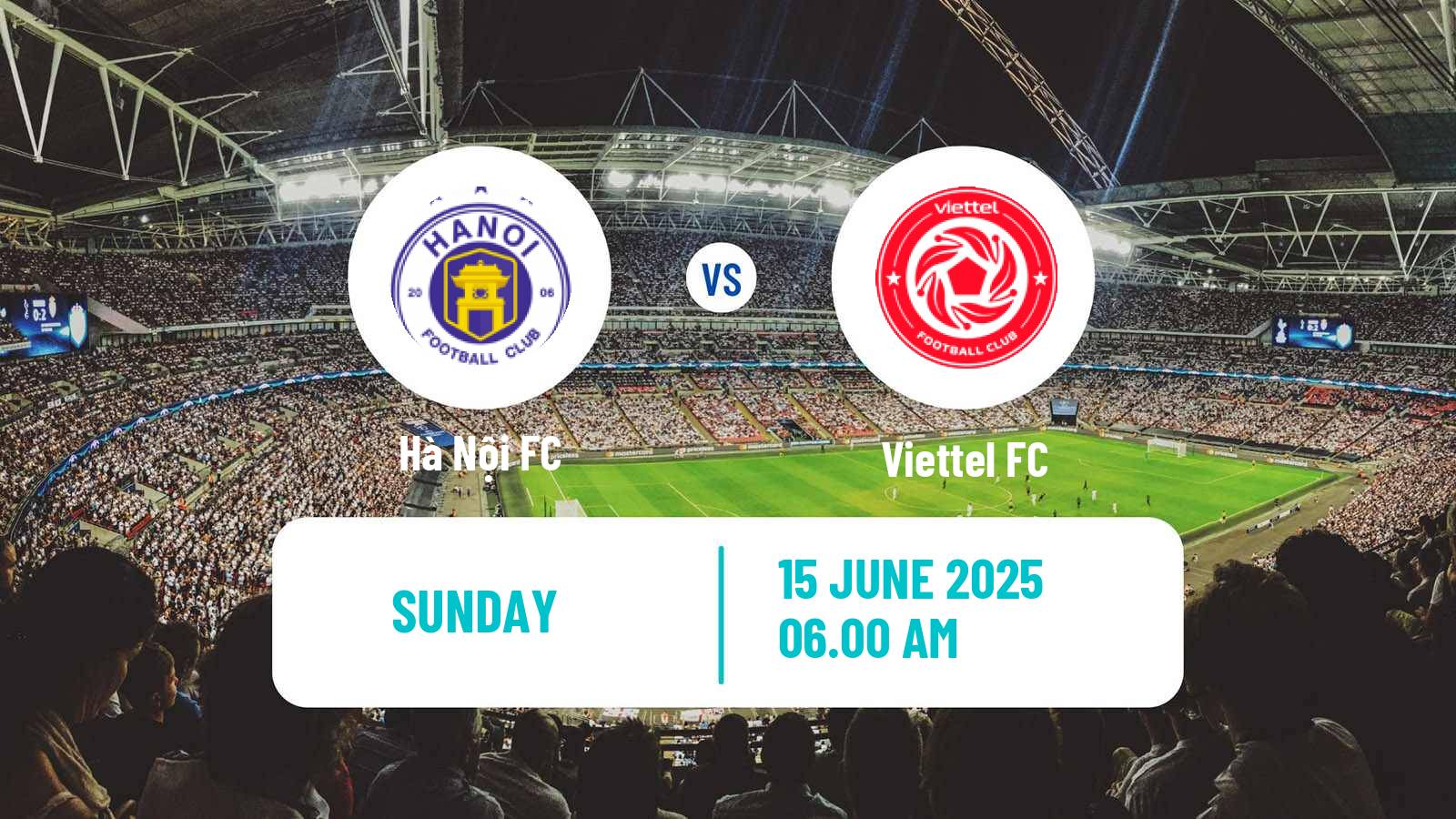 Soccer Vietnamese V League 1 Hà Nội FC - Viettel