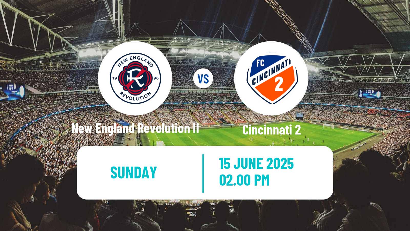 Soccer MLS Next Pro New England Revolution II - Cincinnati 2