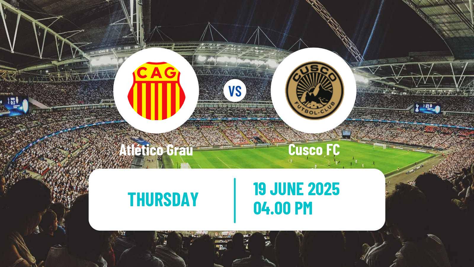 Soccer Peruvian Liga 1 Atlético Grau - Cusco