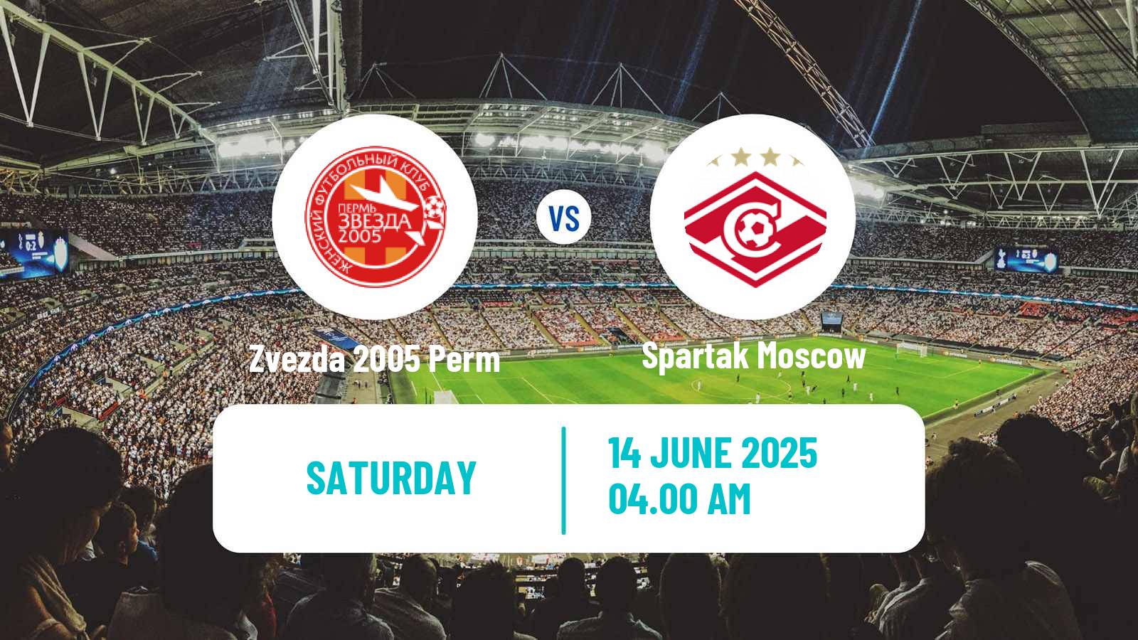 Soccer Russian Supreme Division Women Zvezda 2005 Perm - Spartak Moscow