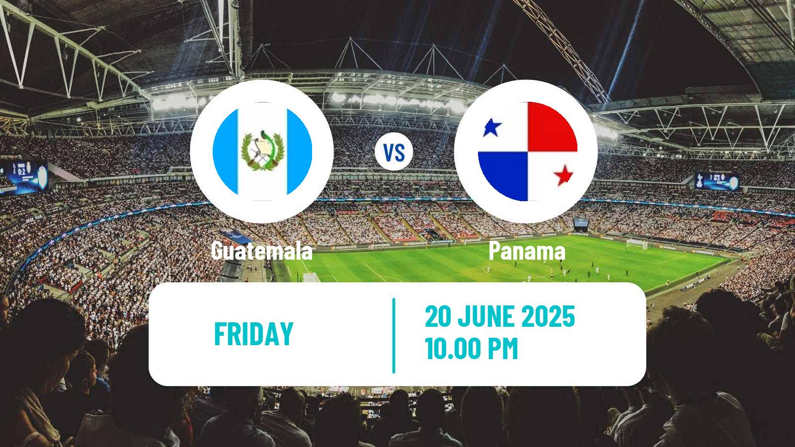 Soccer Gold Cup Guatemala - Panama