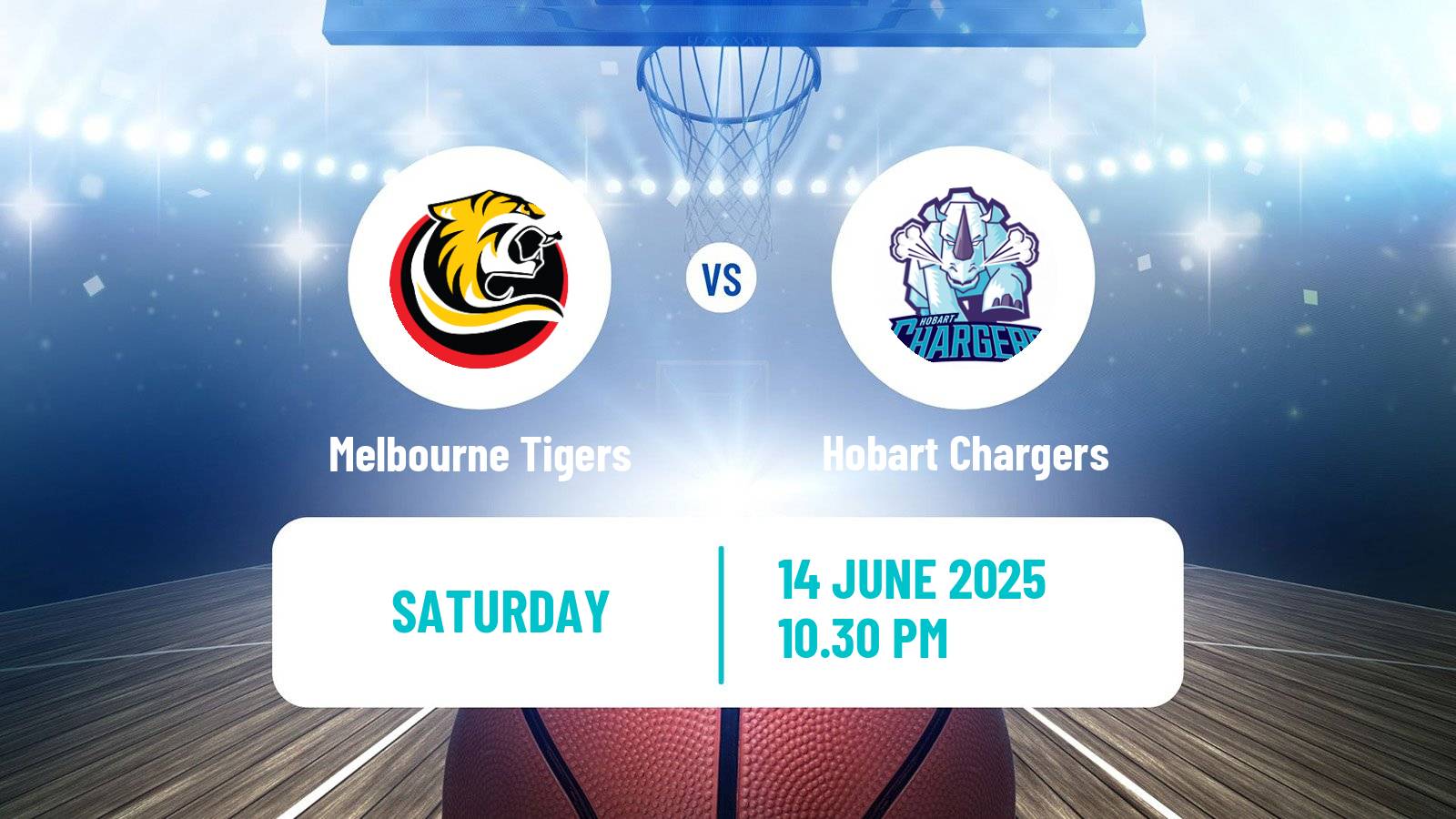 Basketball Australian NBL1 South Women Melbourne Tigers - Hobart Chargers