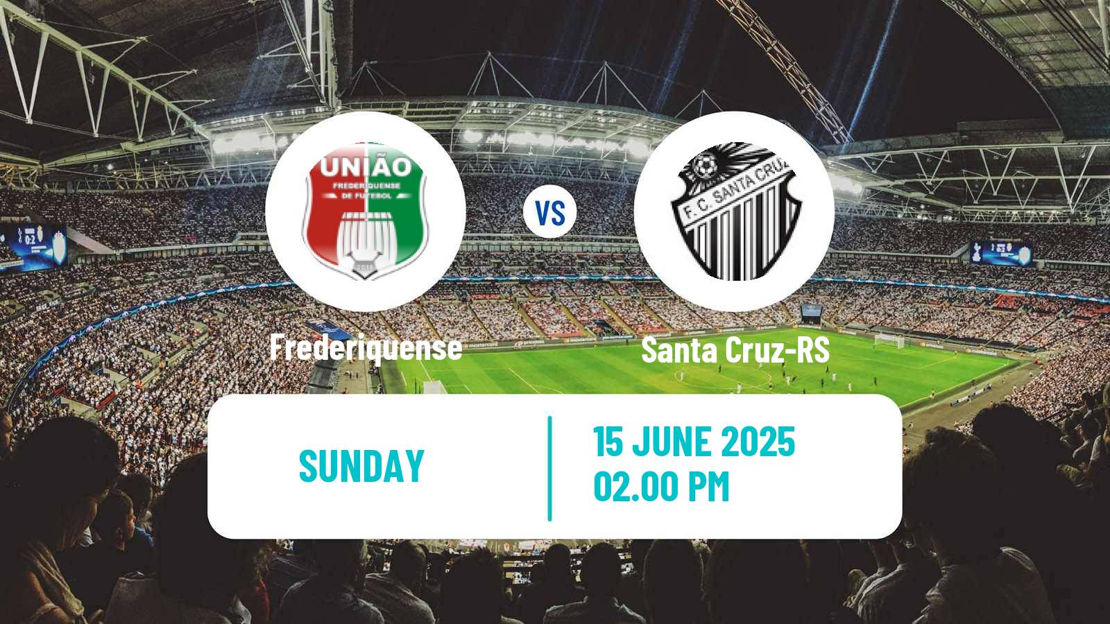 Soccer Brazilian Campeonato Gaucho 2 Frederiquense - Santa Cruz-RS