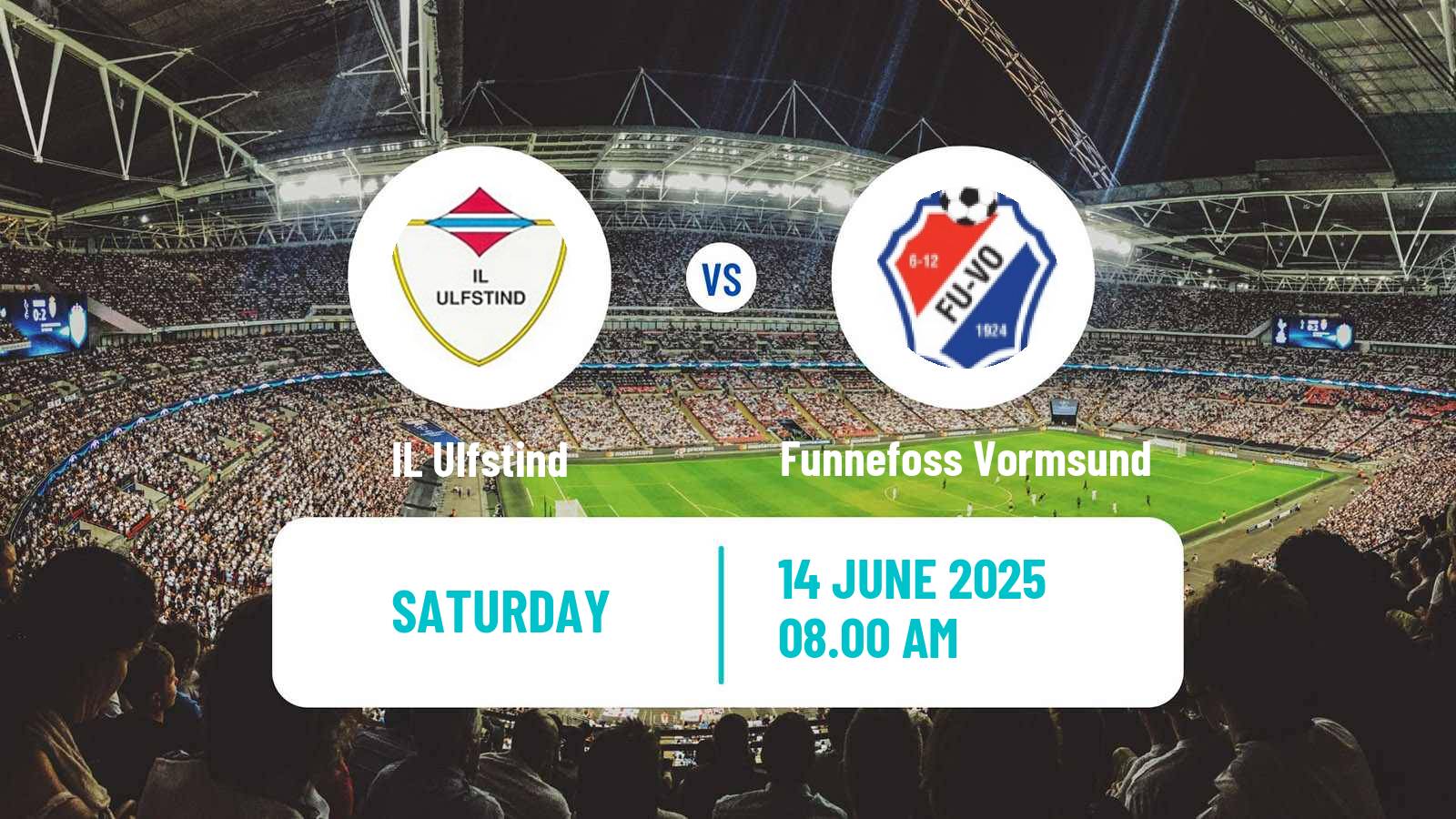 Soccer Norwegian Division 3 - Group 1 Ulfstind - Funnefoss Vormsund