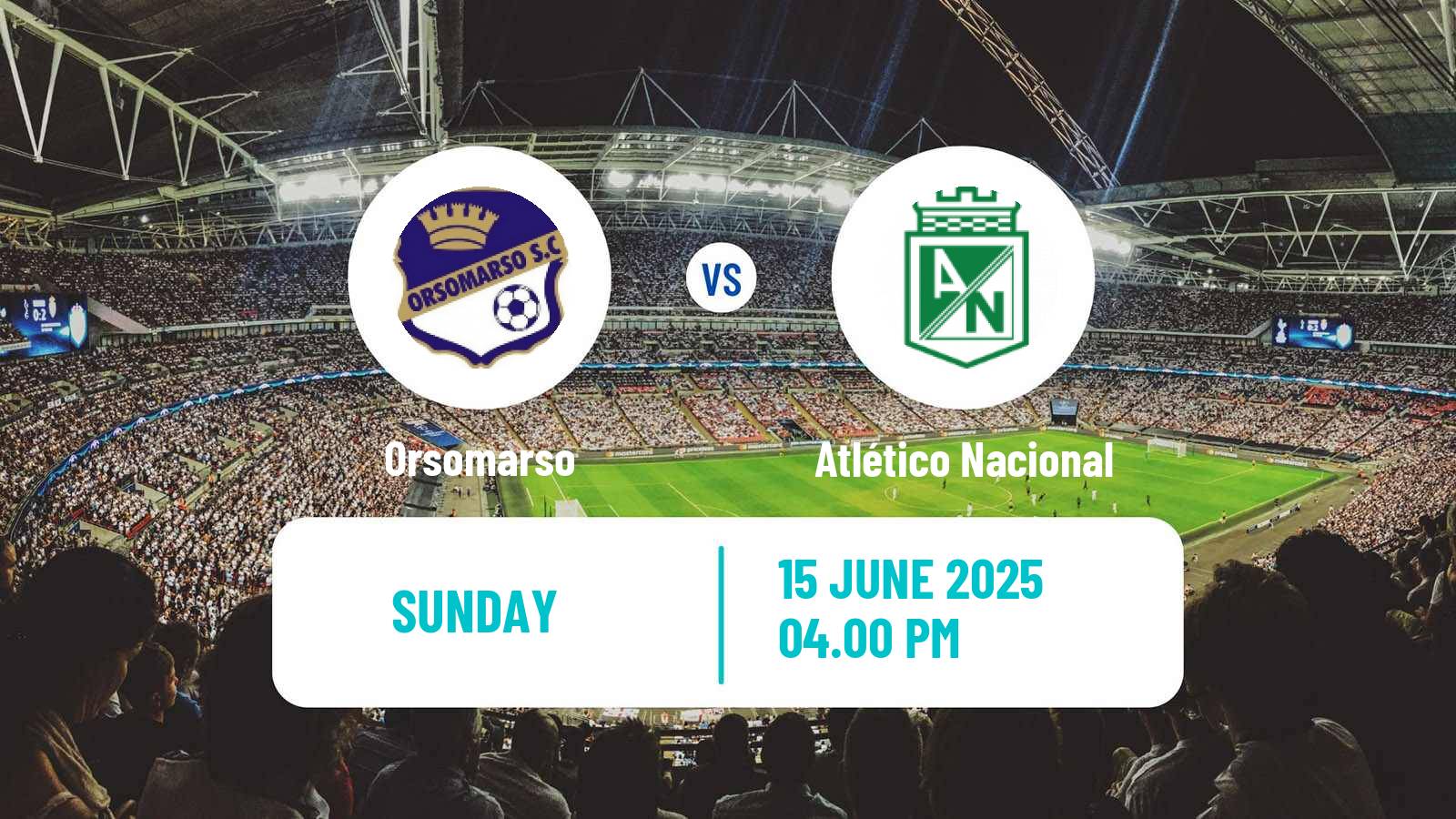 Soccer Colombian Liga Women Orsomarso - Atlético Nacional
