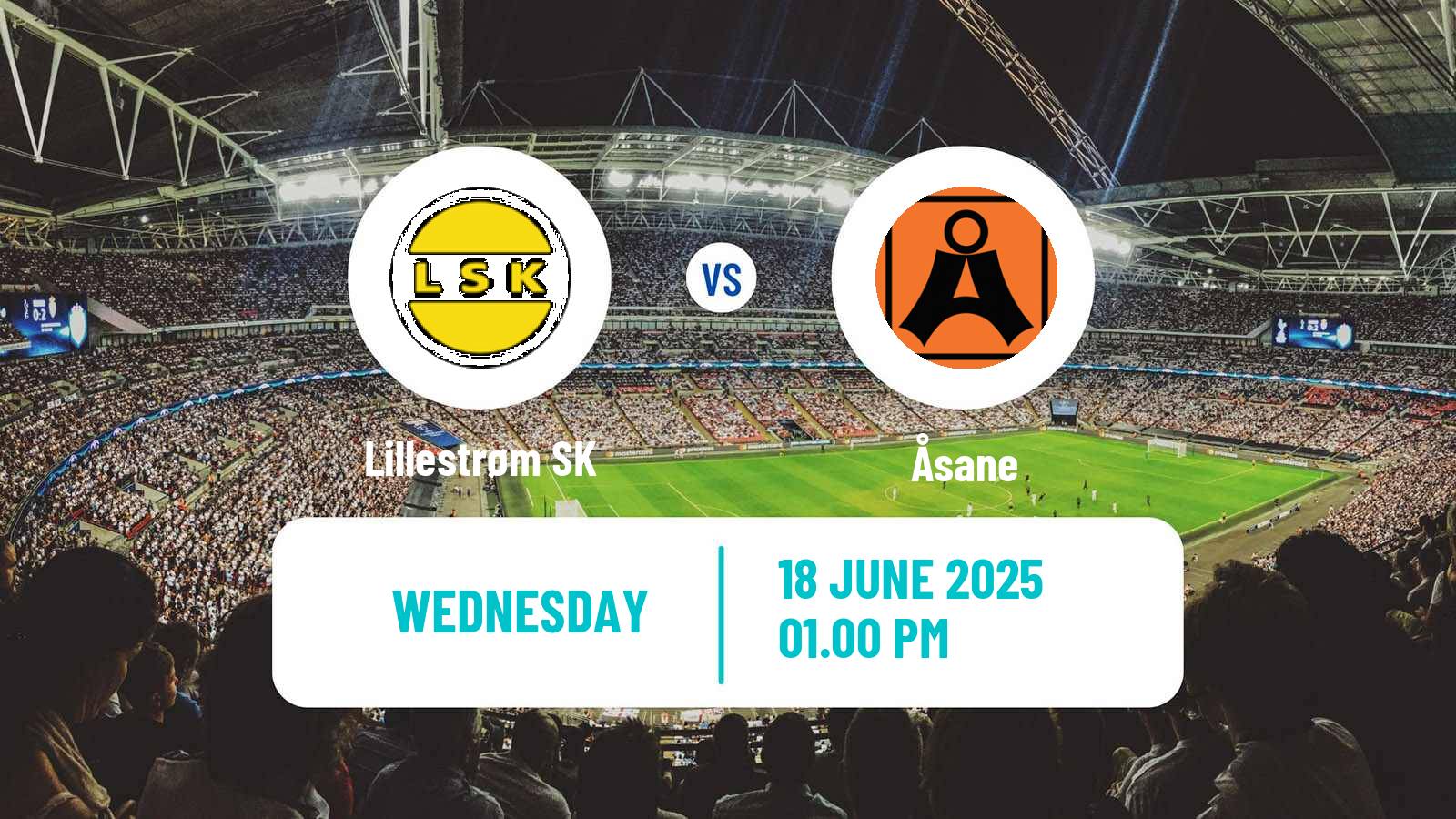 Football Norwegian Adeccoligaen Lillestrøm SK - Åsane
