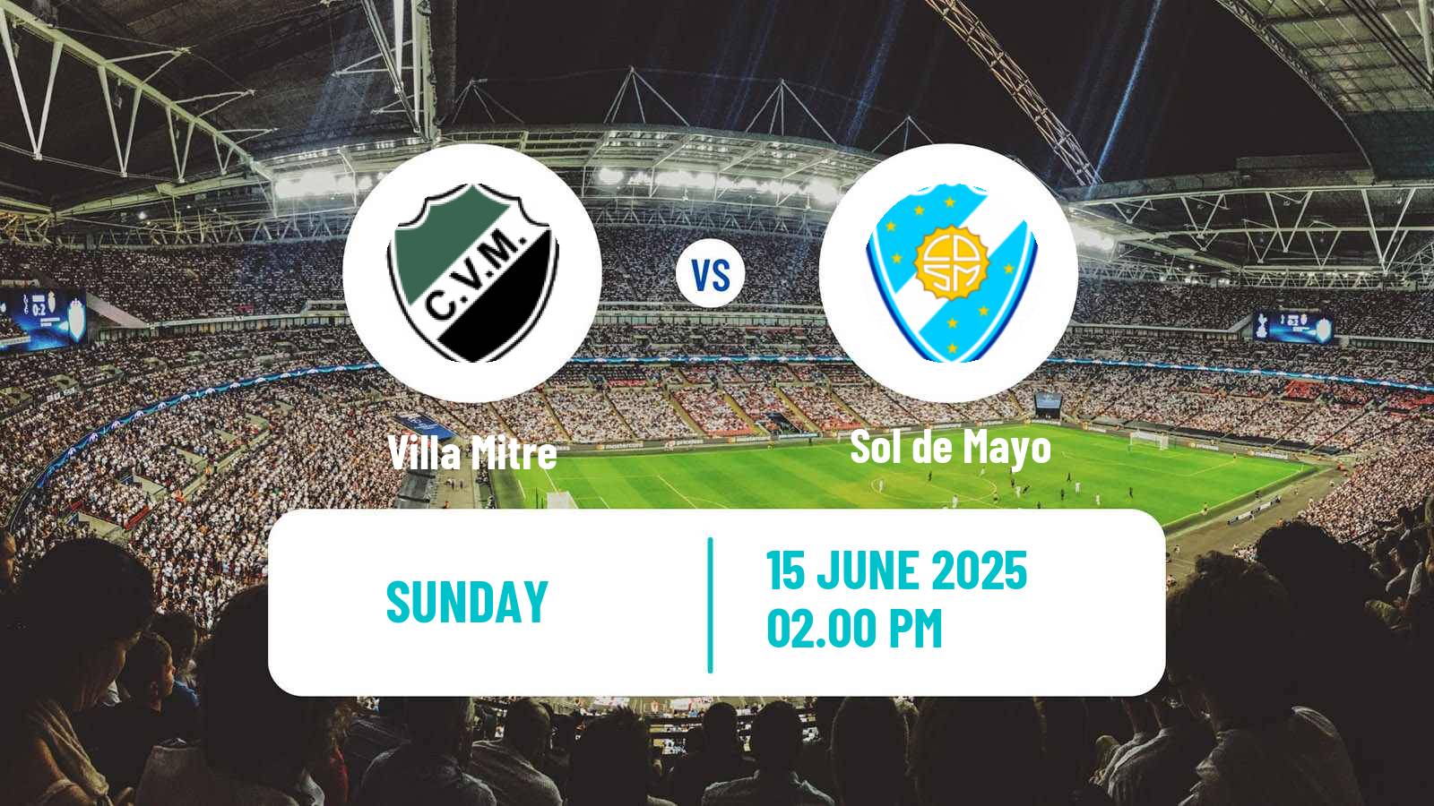 Soccer Argentinian Torneo Federal Villa Mitre - Sol de Mayo