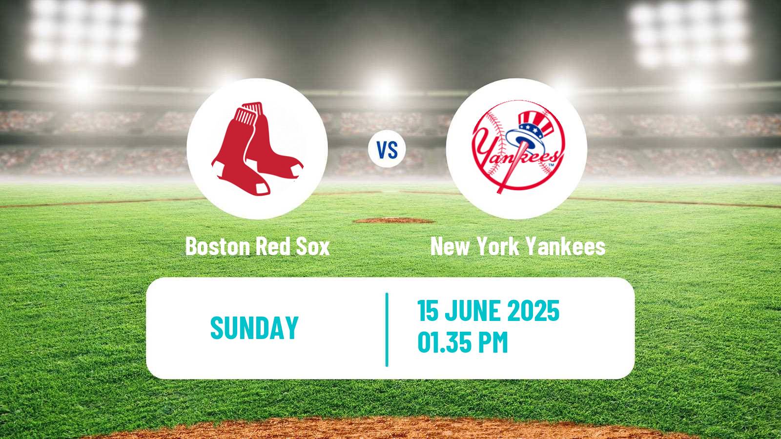 Baseball MLB Boston Red Sox - New York Yankees