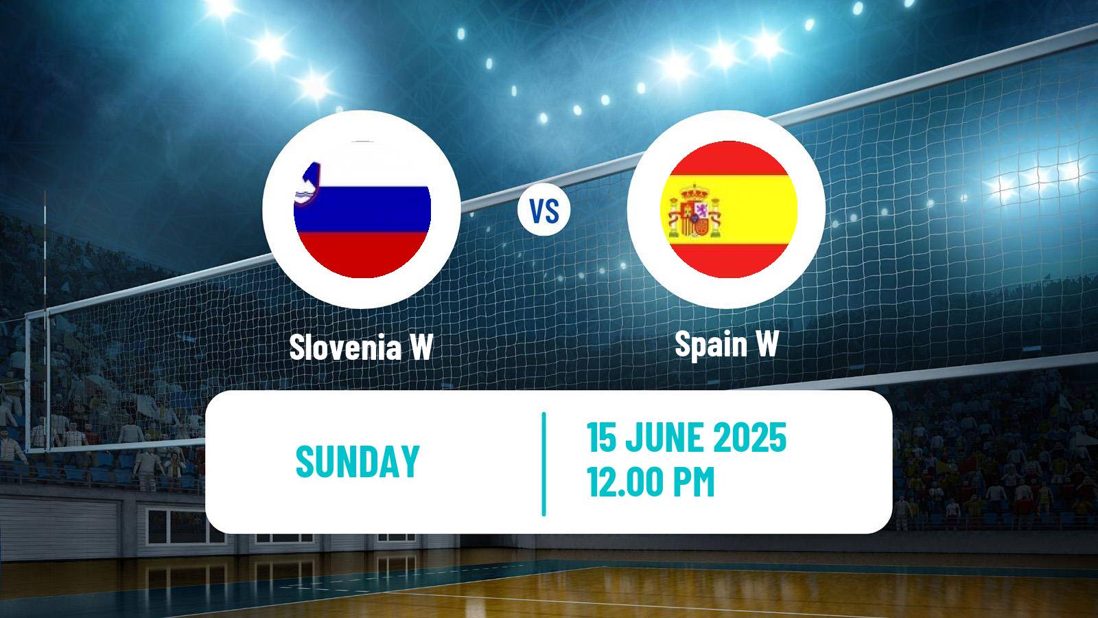 Volleyball Golden European League Volleyball Women Slovenia W - Spain W