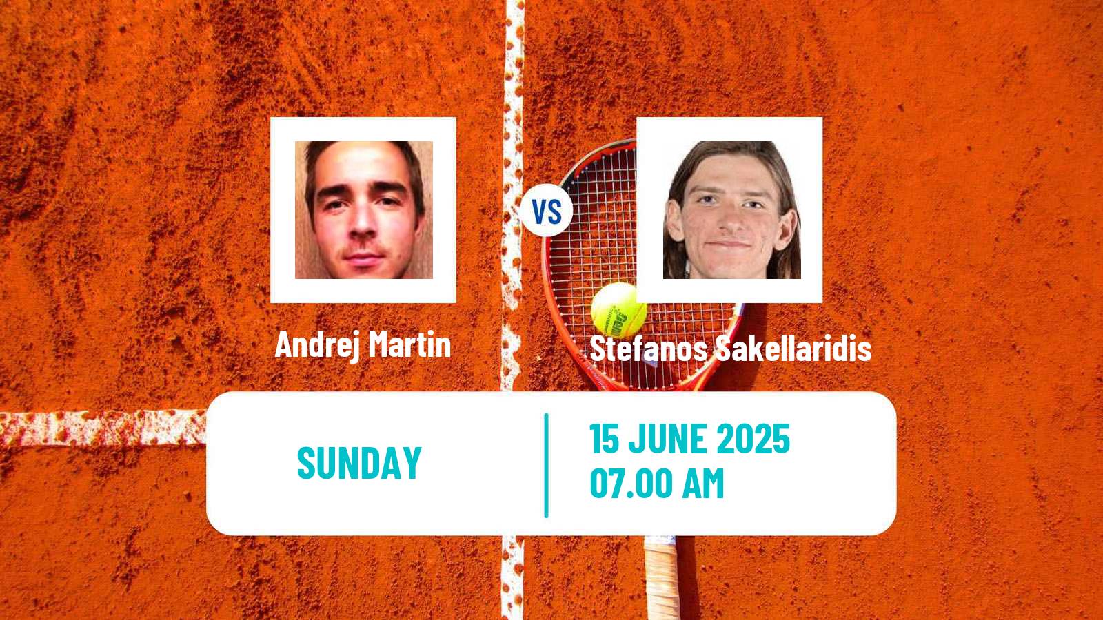 Tennis Sassuolo Challenger Men Andrej Martin - Stefanos Sakellaridis
