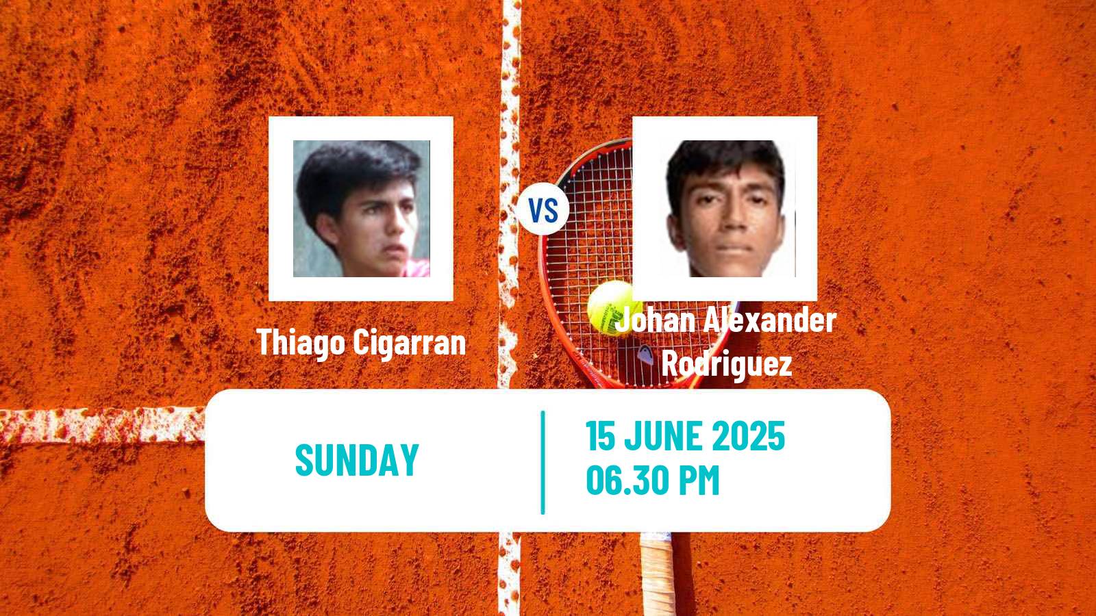 Tennis Santa Cruz Challenger Men 2025 Thiago Cigarran - Johan Alexander Rodriguez