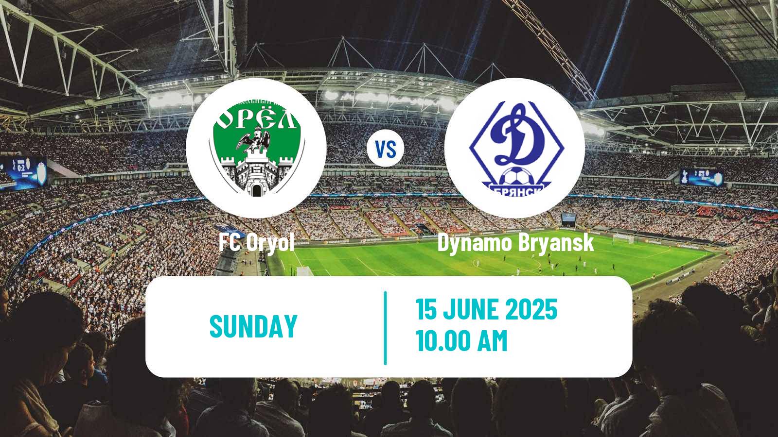 Soccer FNL 2 Division B Group 3 Oryol - Dynamo Bryansk