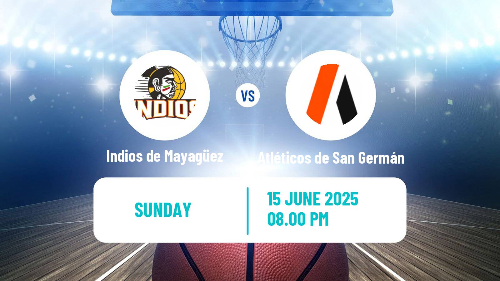 Basketball Puerto Rican BSN Indios de Mayagüez - Atléticos de San Germán