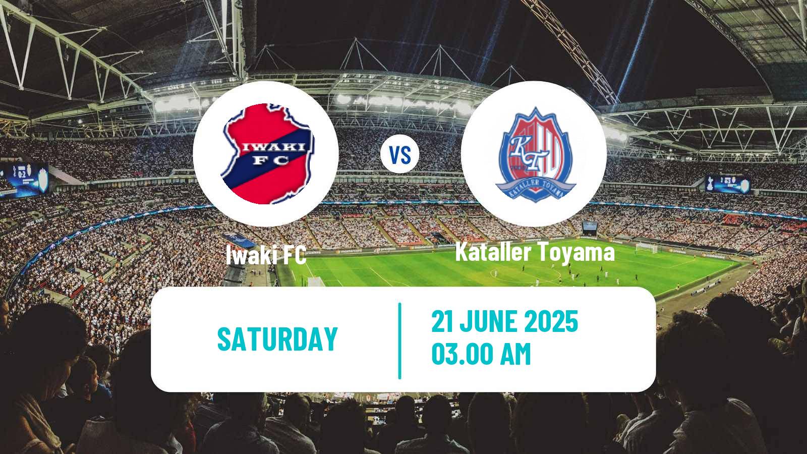 Soccer Japan J2 League Iwaki - Kataller Toyama