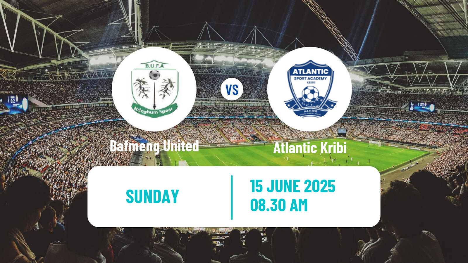 Soccer Cameroon Elite Two Bafmeng United - Atlantic Kribi