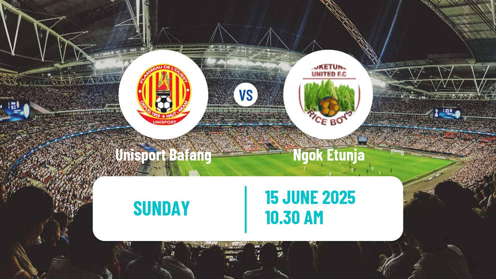 Soccer Cameroon Elite Two Unisport Bafang - Ngok Etunja