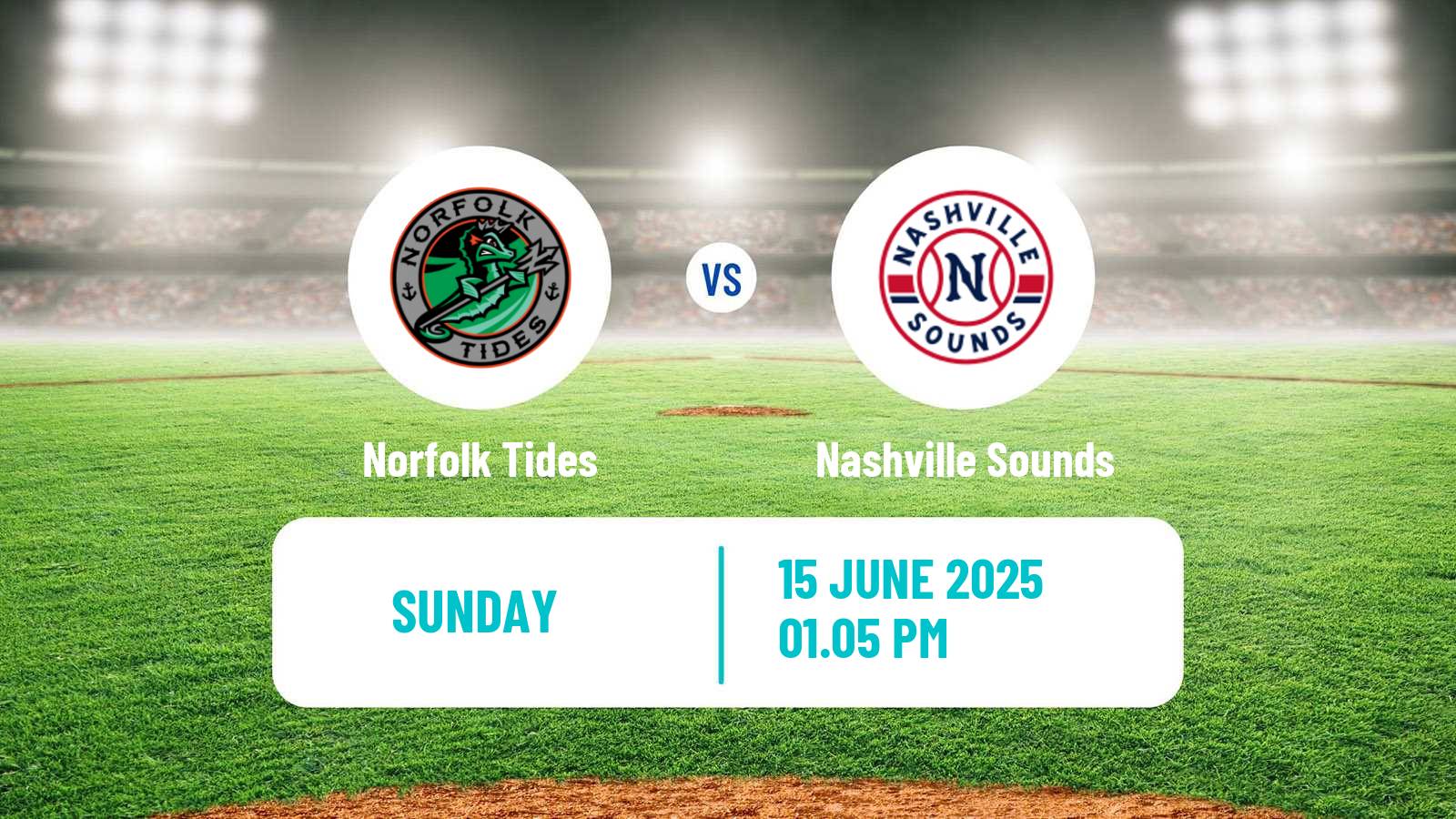 Baseball IL Norfolk Tides - Nashville Sounds