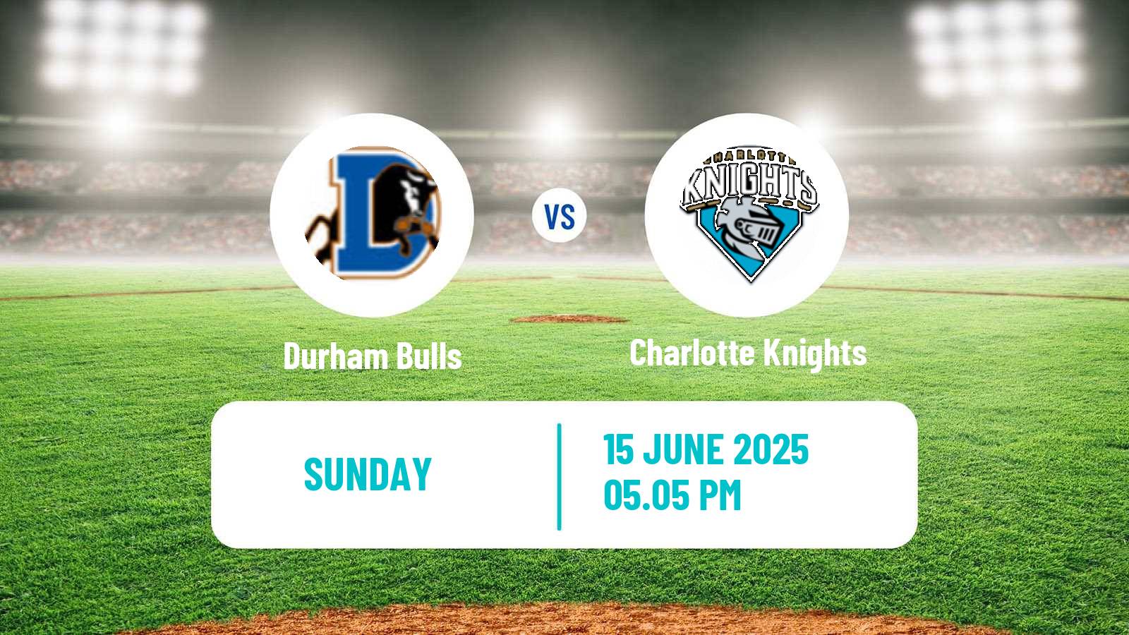 Baseball IL Durham Bulls - Charlotte Knights
