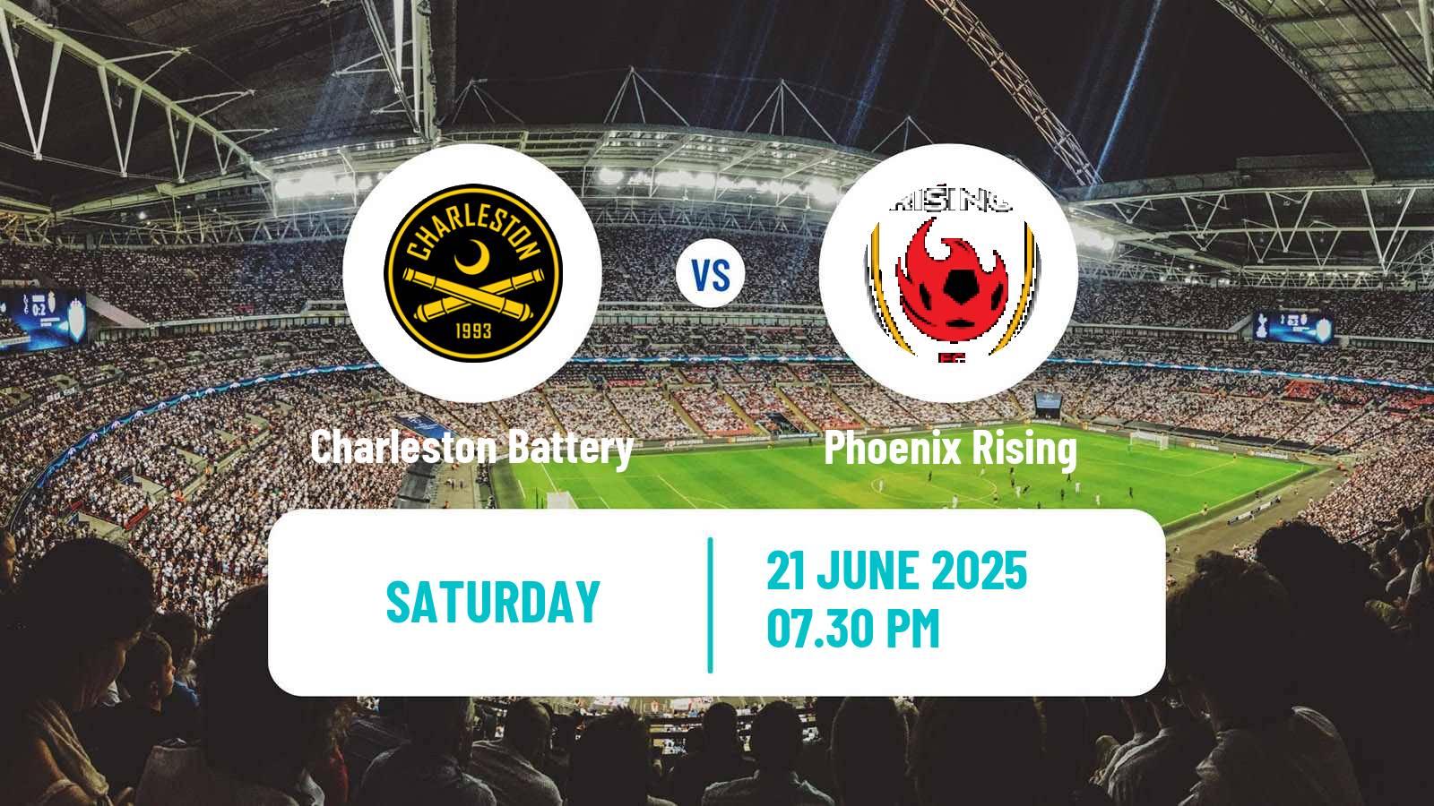 Soccer USL Championship Charleston Battery - Phoenix Rising