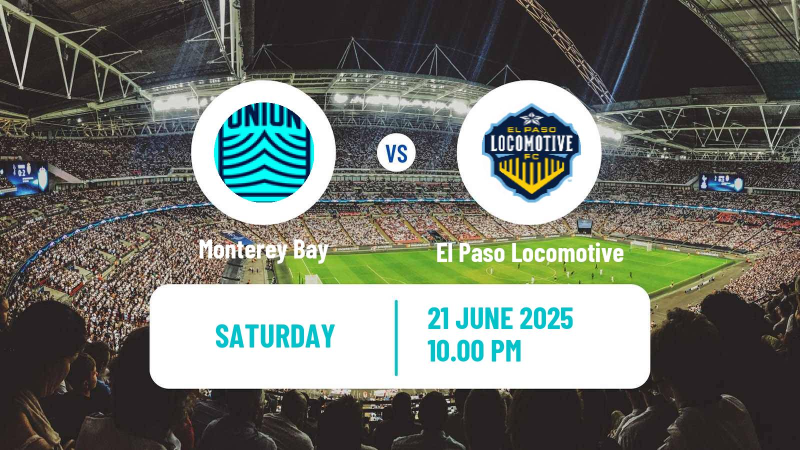 Soccer USL Championship Monterey Bay - El Paso Locomotive