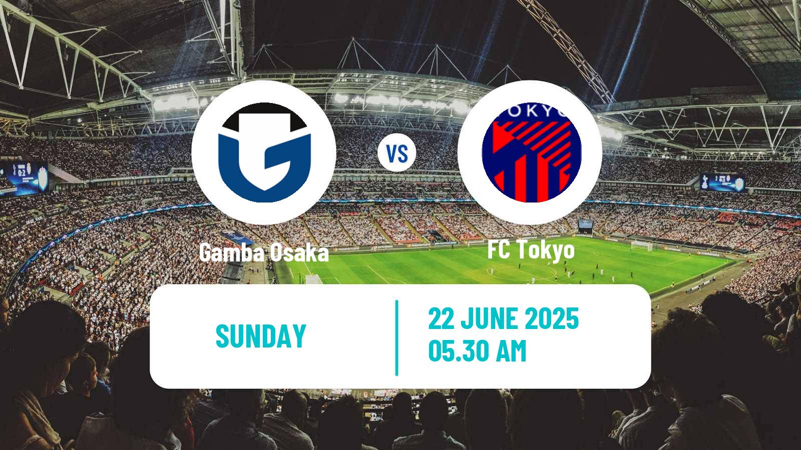 Soccer Japan J1 League Gamba Osaka - Tokyo