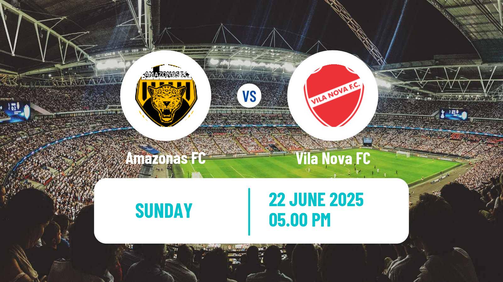 Football Brazilian Serie B Amazonas - Vila Nova