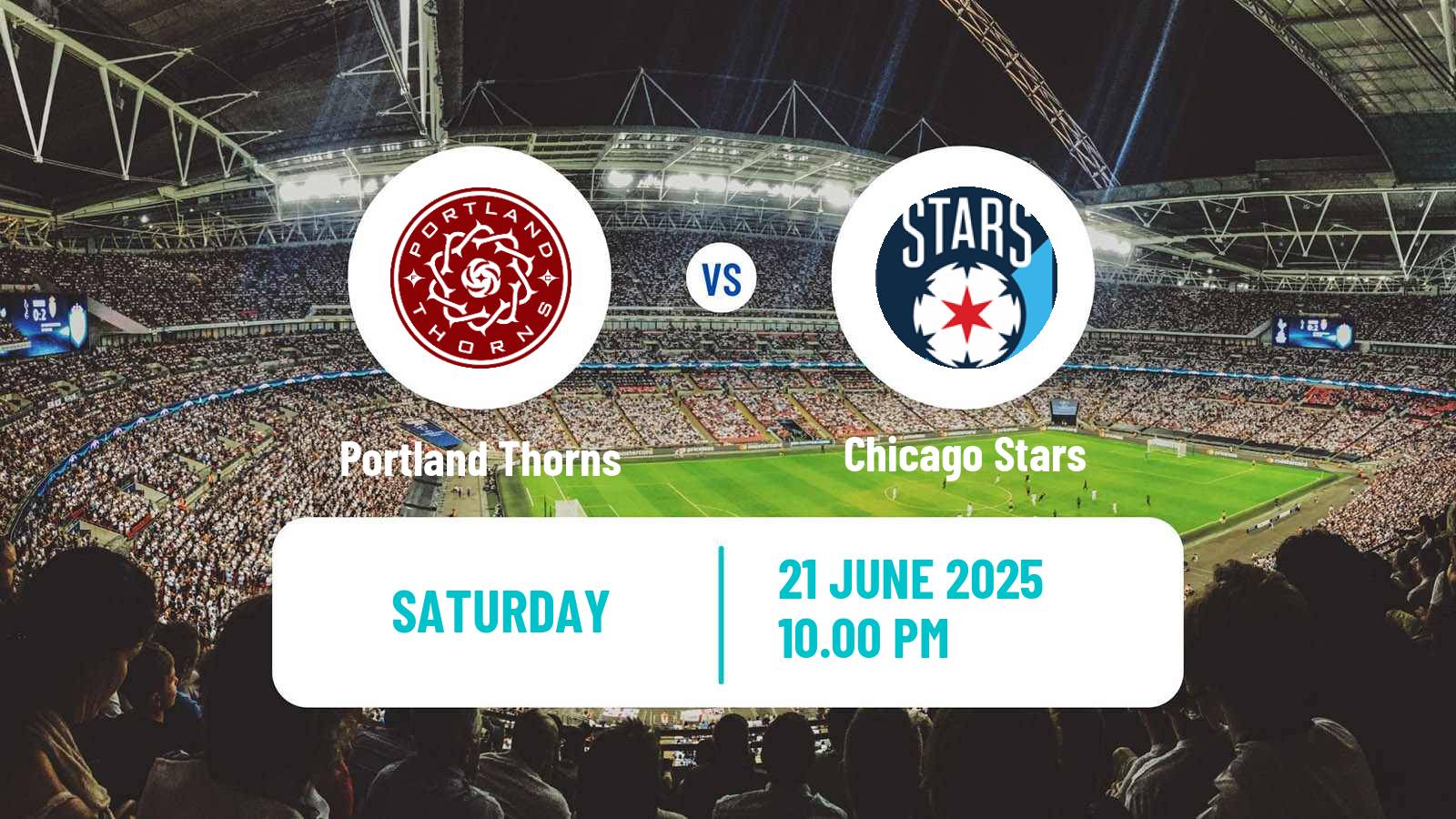 Soccer NWSL Portland Thorns - Chicago Stars