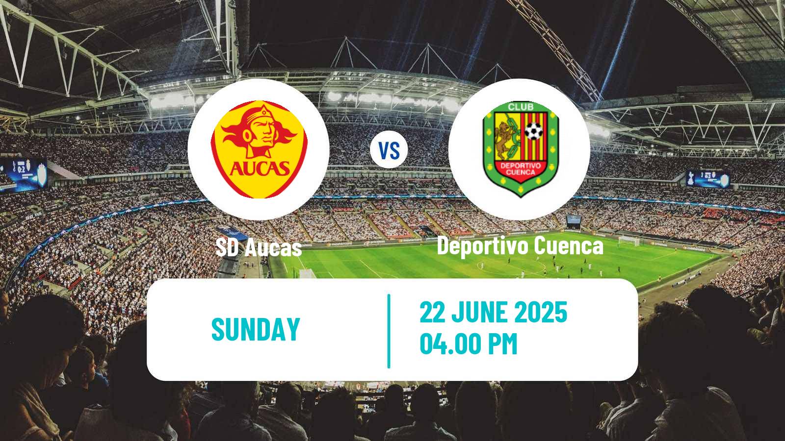Soccer Ecuadorian Liga Pro SD Aucas - Deportivo Cuenca