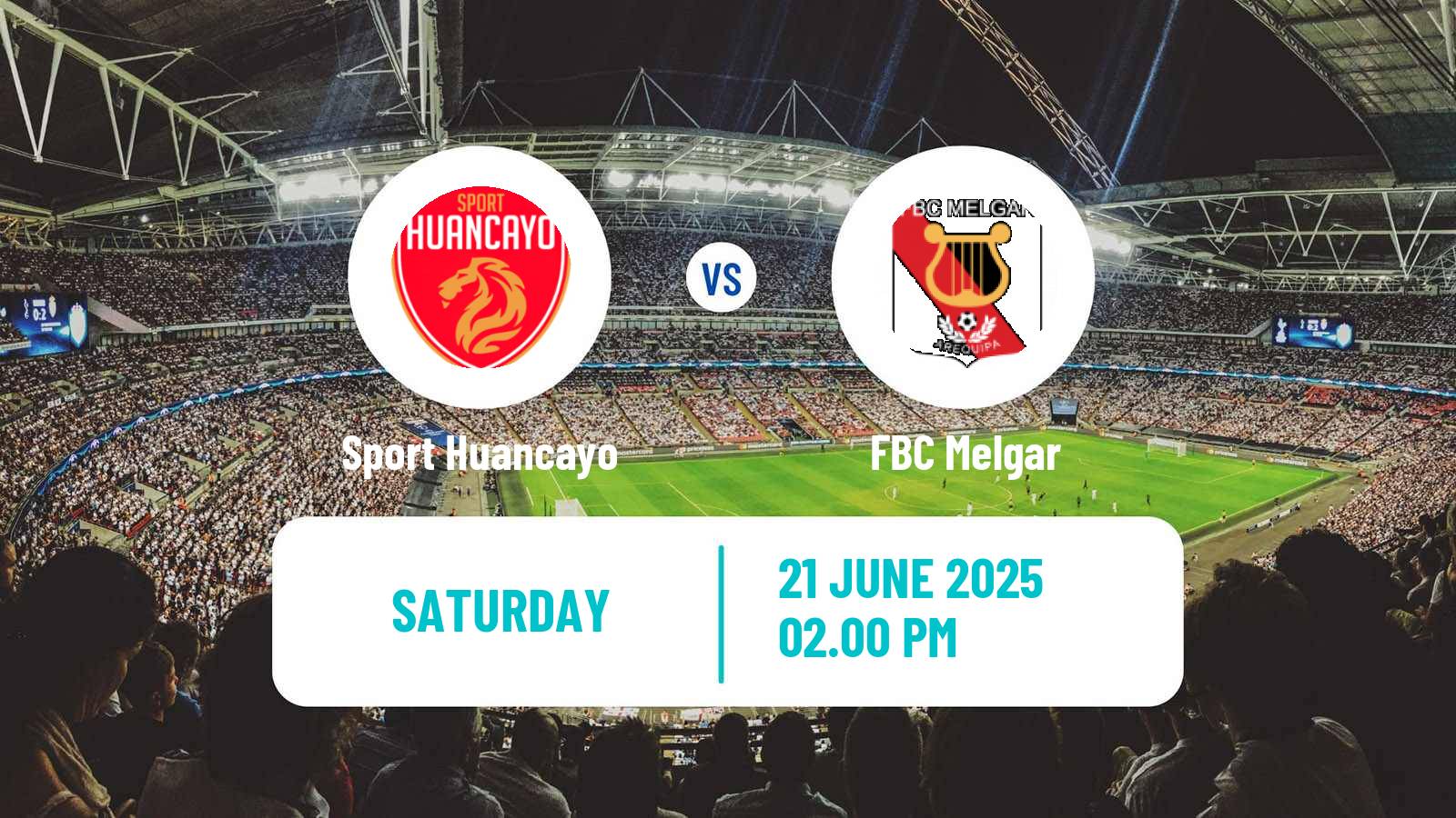 Soccer Peruvian Liga 1 Sport Huancayo - FBC Melgar