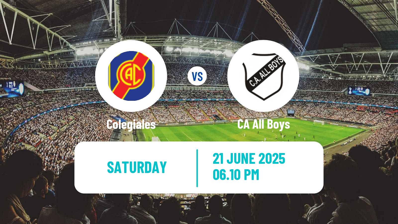 Soccer Argentinian Primera Nacional Colegiales - All Boys