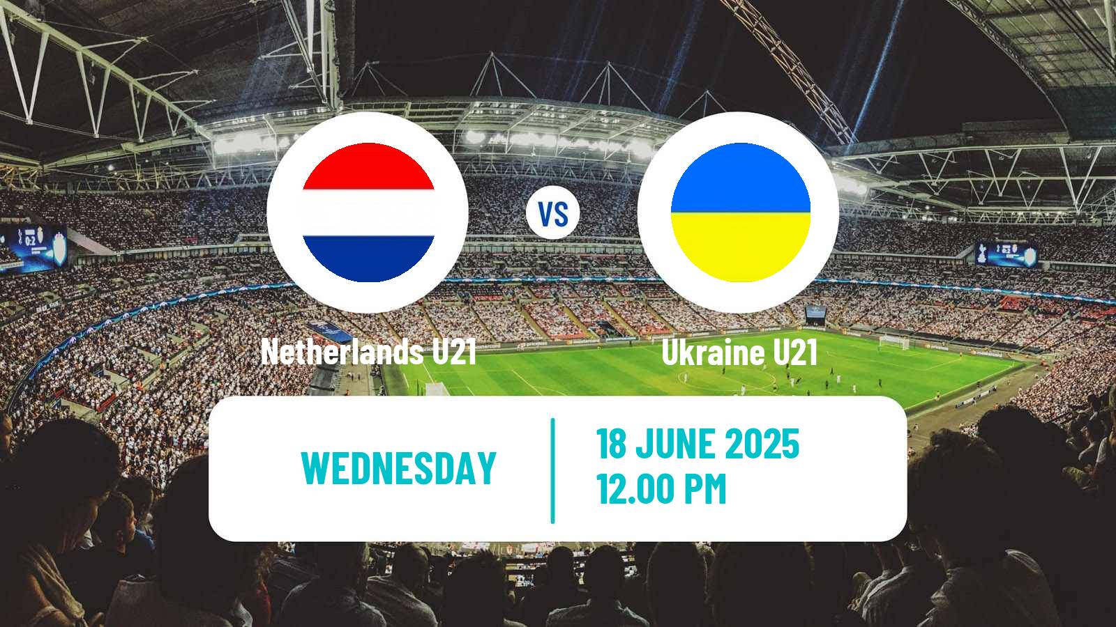Soccer UEFA Euro U21 Netherlands U21 - Ukraine U21