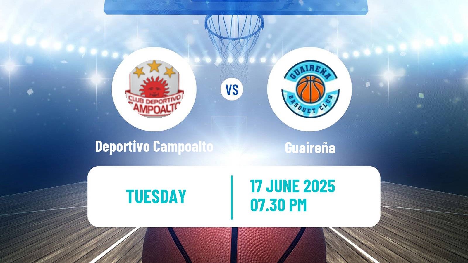 Basketball Paraguayan LNB Basketball Deportivo Campoalto - Guaireña