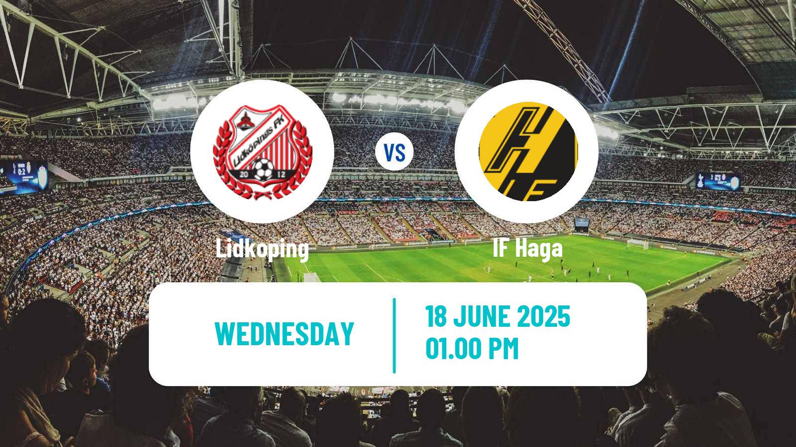 Soccer Swedish Division 2 - Norra Götaland Lidkoping - Haga