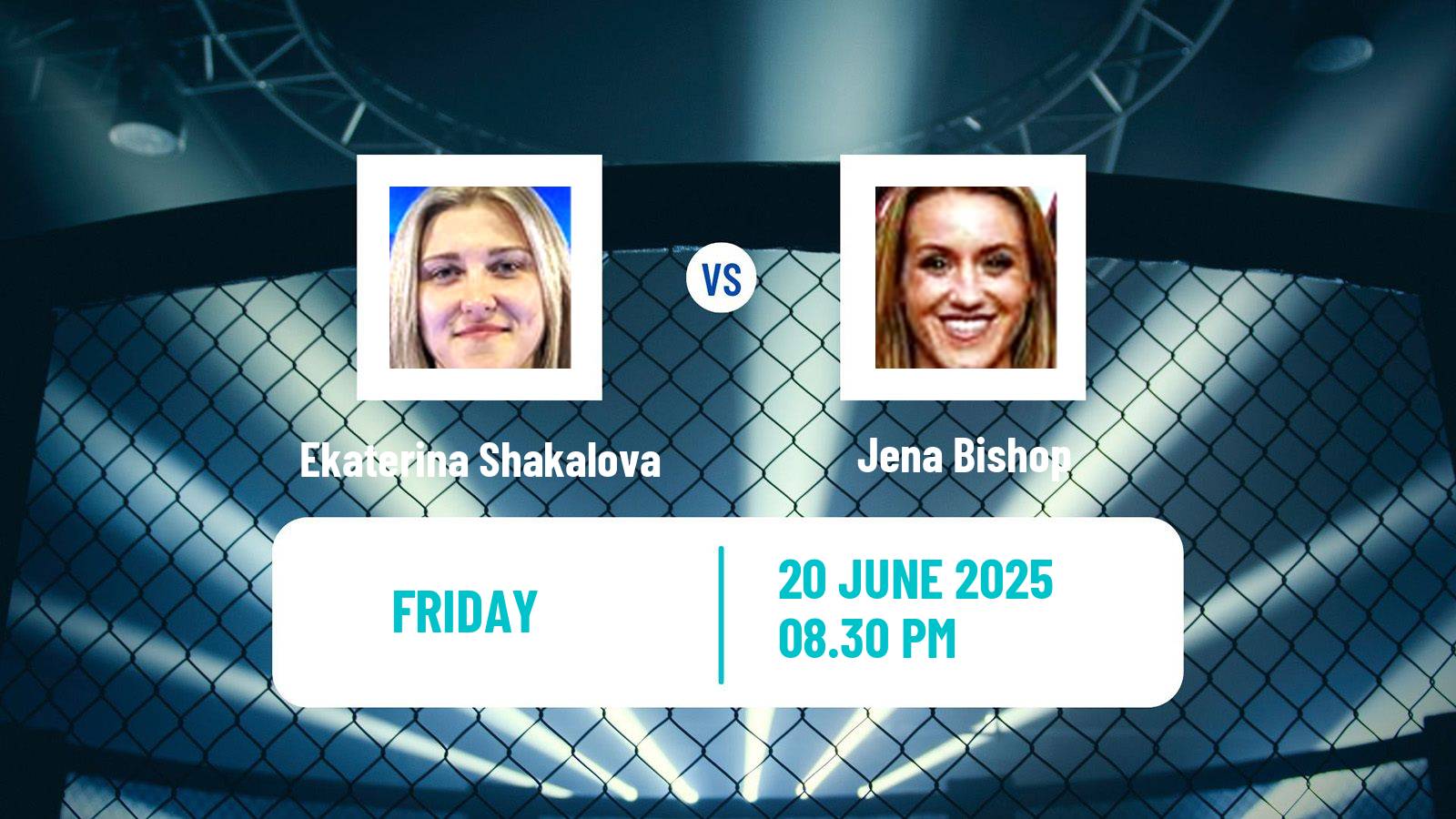 MMA Flyweight Pfl Tournament Women Ekaterina Shakalova - Jena Bishop