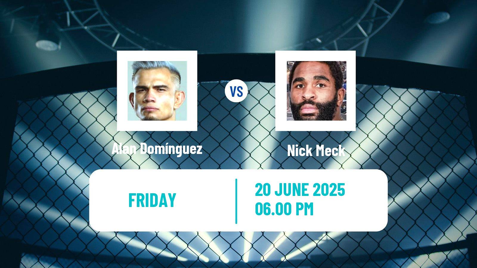 MMA Welterweight Pfl Men Alan Domínguez - Nick Meck