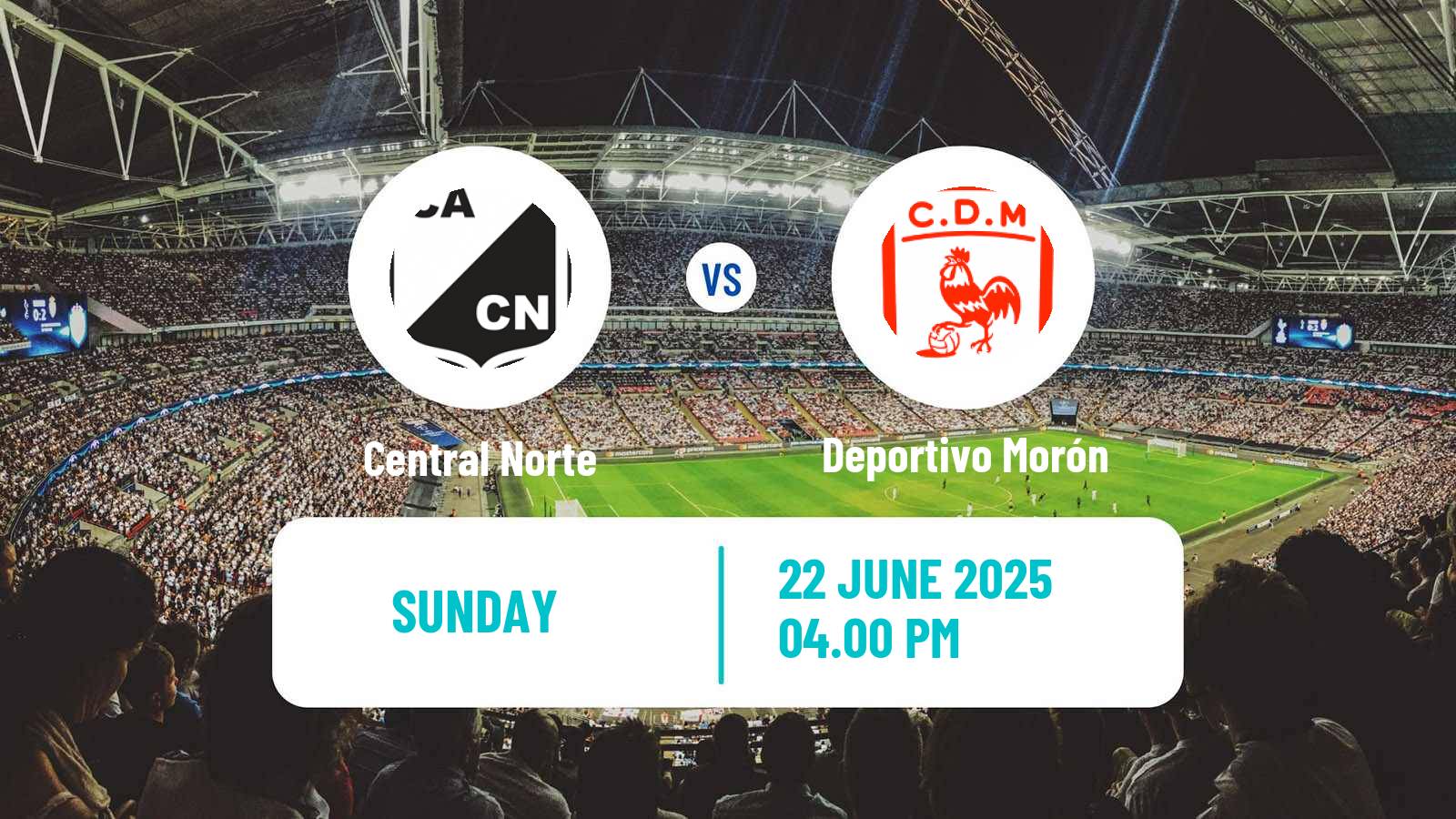 Football Argentinian Primera Nacional Central Norte - Deportivo Morón