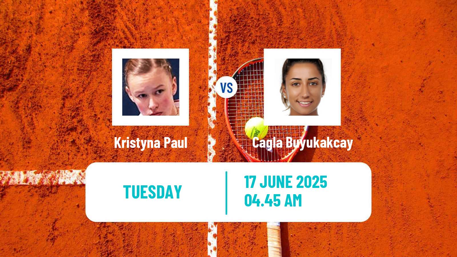 Tennis ITF W35 Klosters Women Kristyna Paul - Cagla Buyukakcay