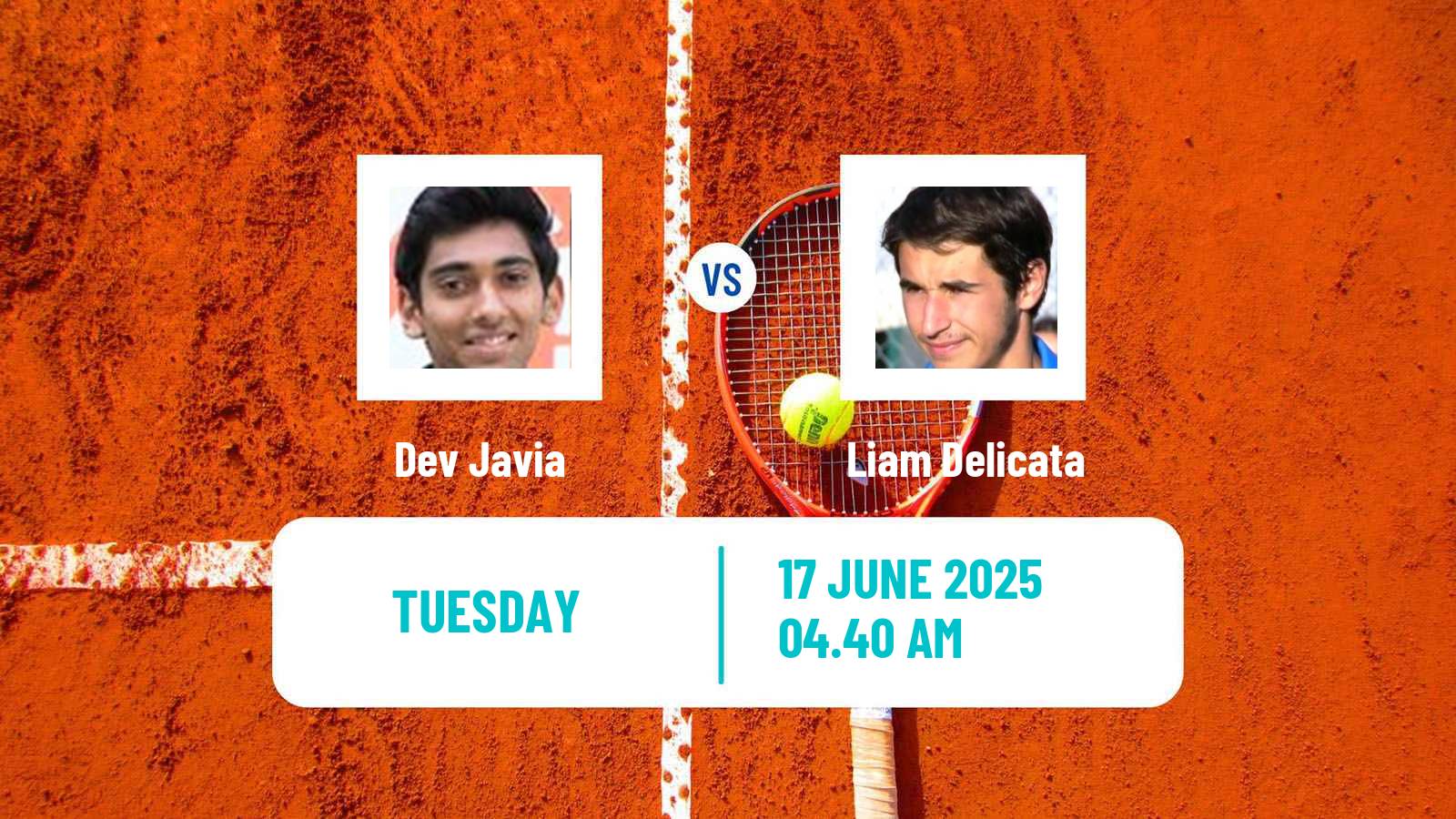 Tennis ITF M15 Monastir 24 Men Dev Javia - Liam Delicata