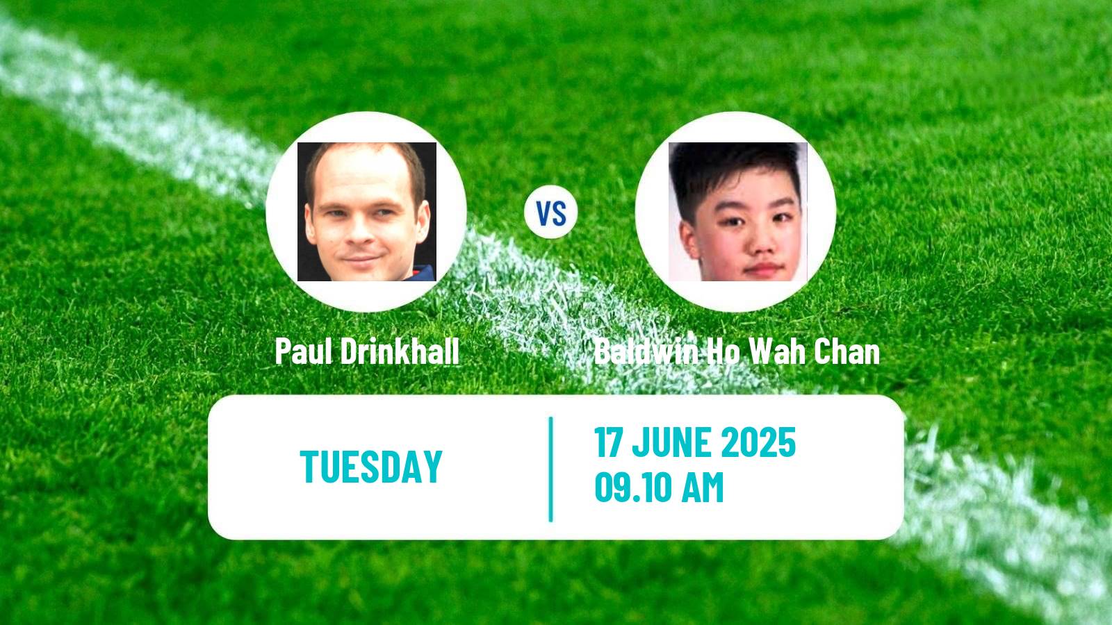 Table tennis Wtt Star Contender Ljubljana Men Paul Drinkhall - Baldwin Ho Wah Chan