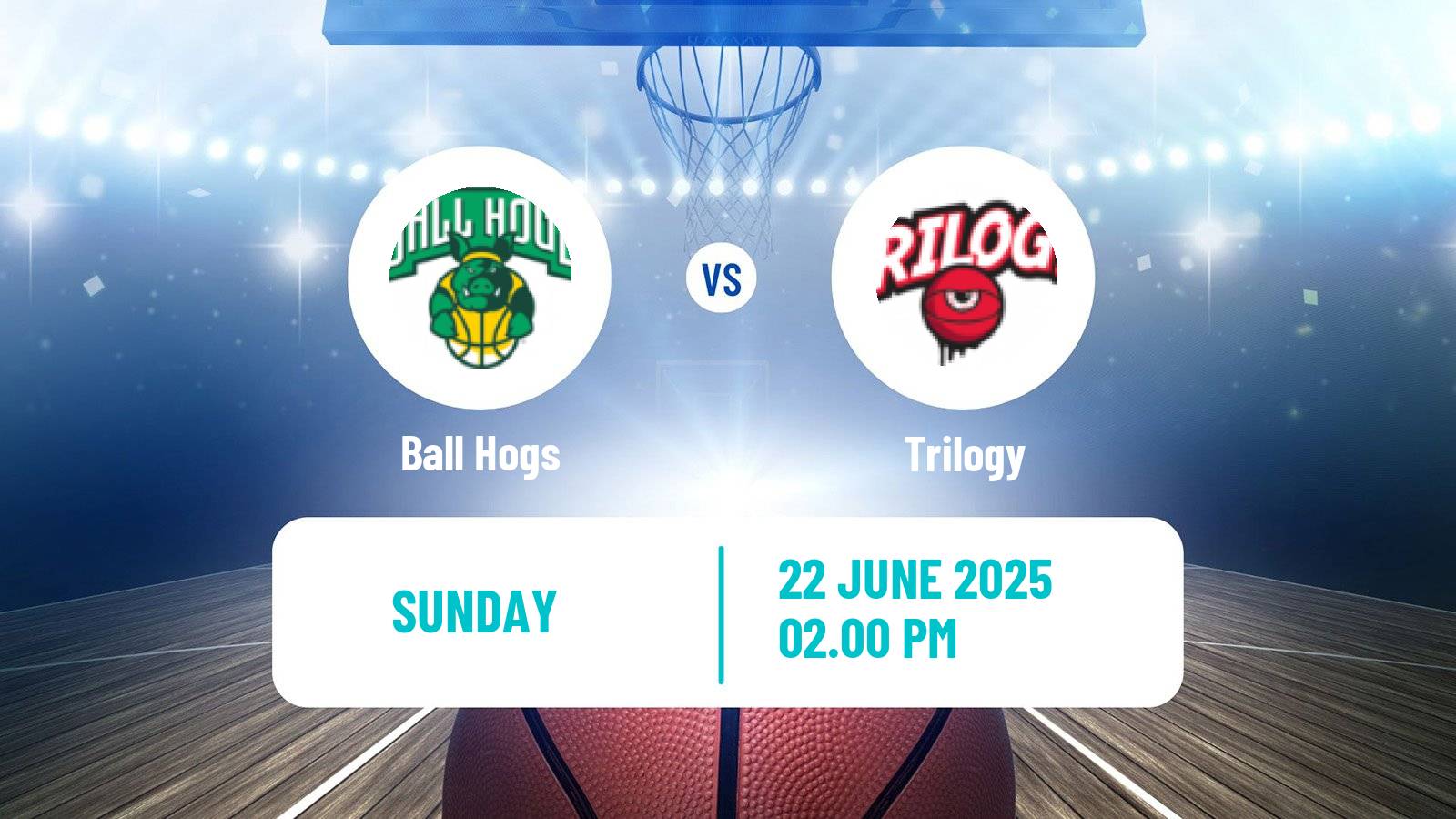 Basketball BIG3 3x3 Ball Hogs - Trilogy