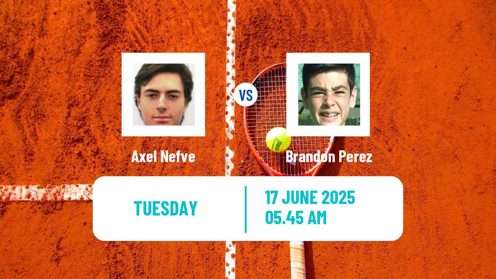 Tennis ITF M15 Kayseri 4 Men Axel Nefve - Brandon Perez