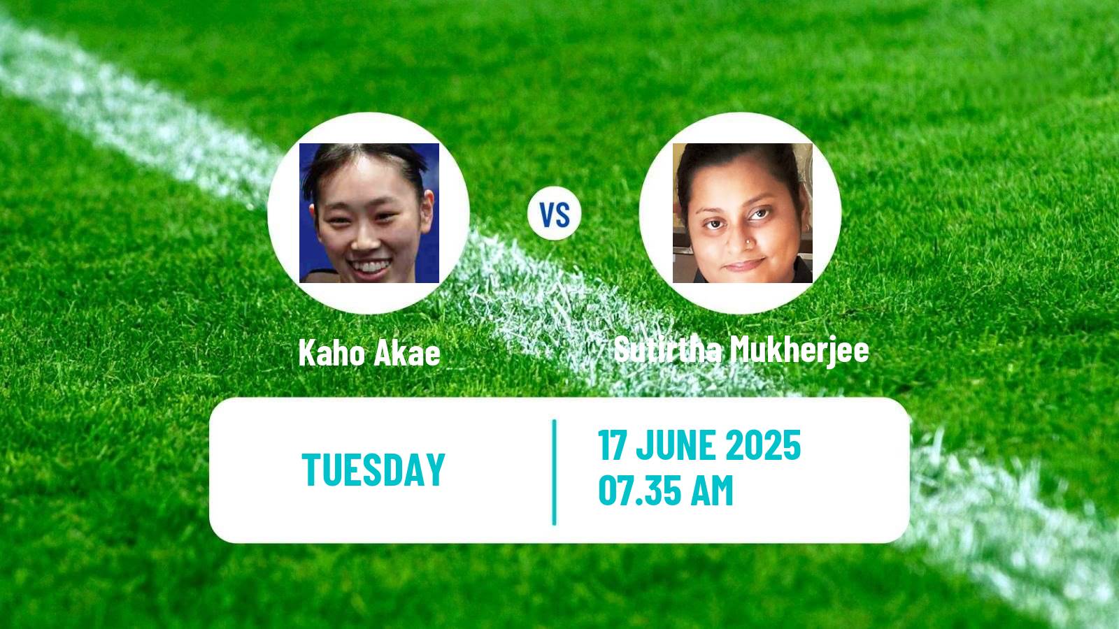 Table tennis Wtt Star Contender Ljubljana Women Kaho Akae - Sutirtha Mukherjee